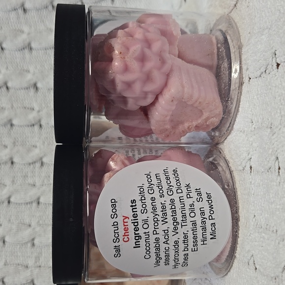 MADE TO ORDER! Salt Scrub Soap Minis  6 pack- 5oz - Picture 3 of 12